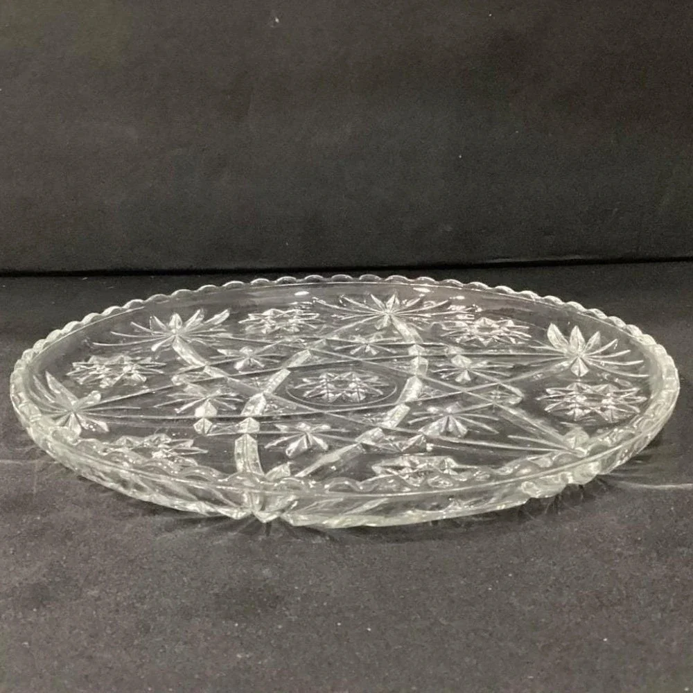 Anchor Hocking clear pressed